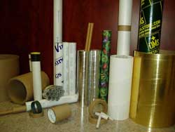 Paper tubes and Cores, Custom Tube company, tape cores, wrap cores, wax tubes and cores, plastic plugs, snap and seal