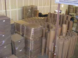 Paper tubes and cores, wrap cores, shipping tubes, printed tubes and cores